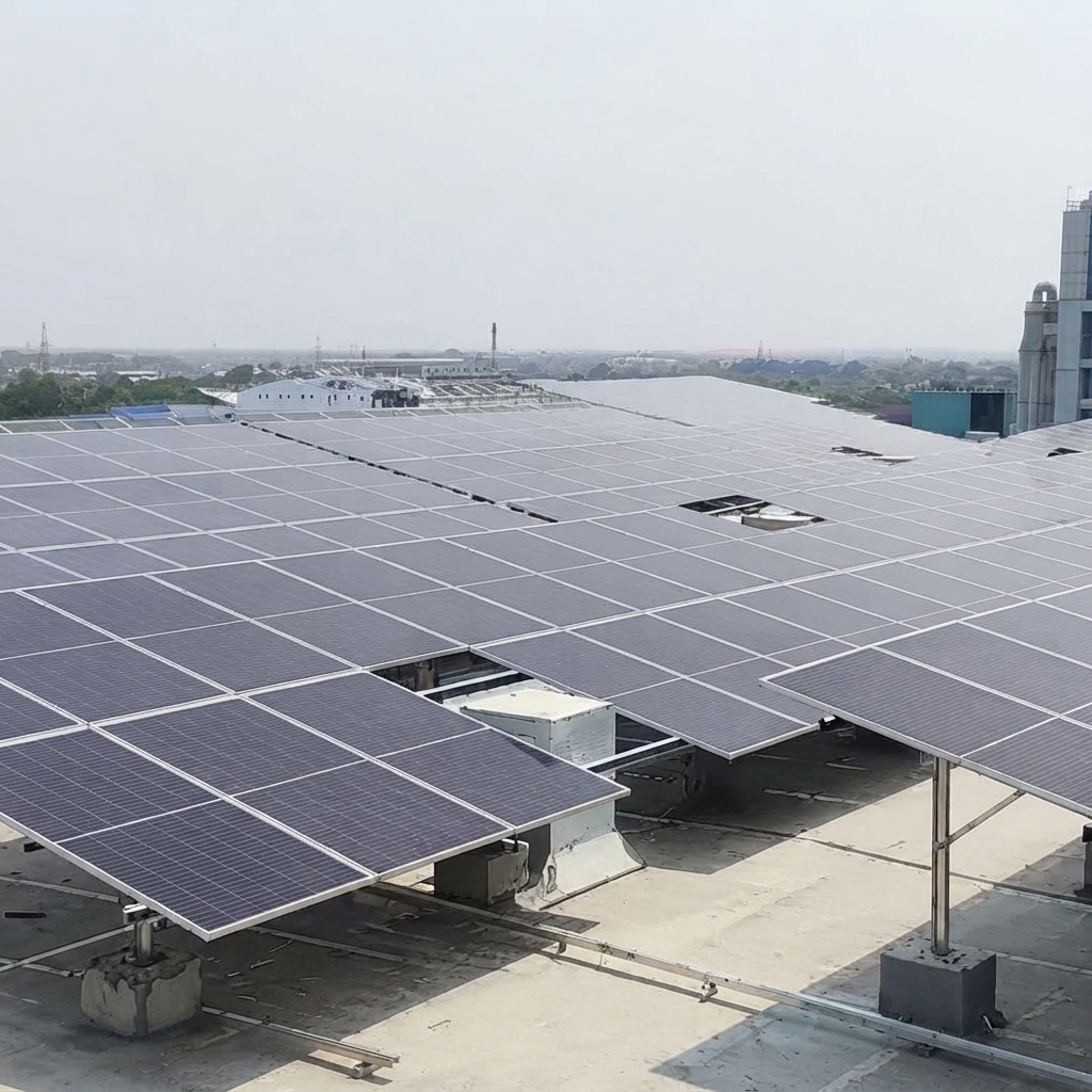Commercial solar array Pakistan