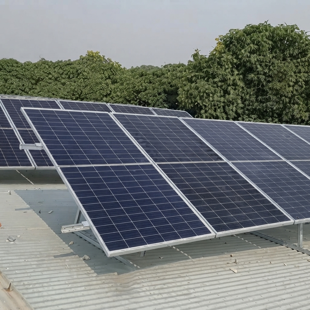 Completed solar project Karachi